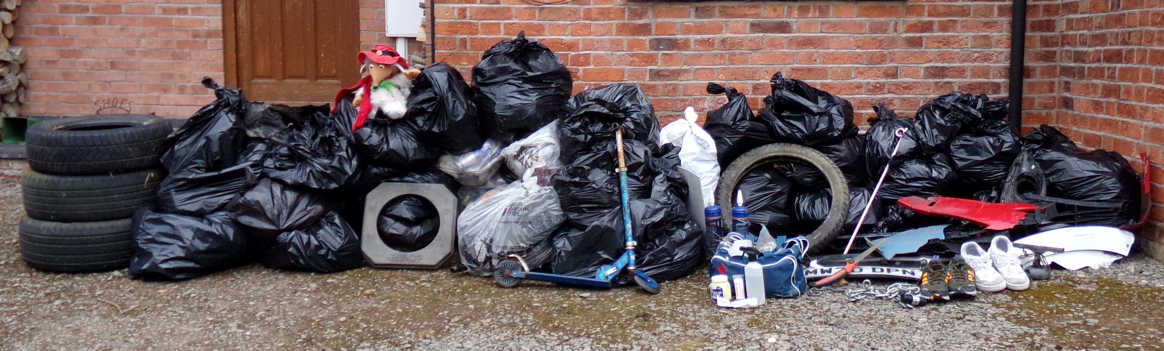 Rubbish collected 2025